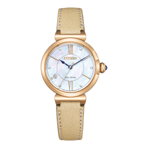 Citizen Dames Beige Horloge EM1073-18D