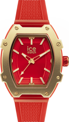 Ice Watch Ice Boliday - Rood Gouden Dameshorloge Rood 023320