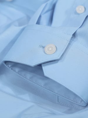 Luke 1977 Telford Tailored Fit Smart Shirt Blue