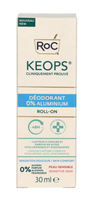 RoC Keops Deo Roll-On - Sensitive Skin30 ml.