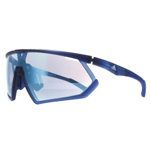 Adidas SP0001 91V frosted dark blue vario azure mirror blue zonnebril