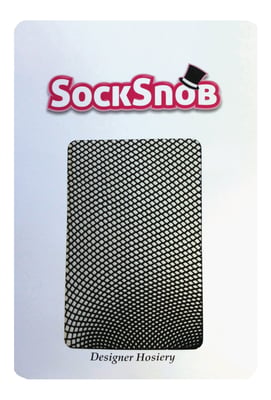 Sock Snob - Neon Fishnet Strumpbyxor - Svart