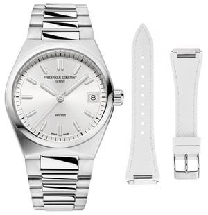 Frédérique Constant Highlife Dames Horloge Zilverkleurig FC-240S2NH6B