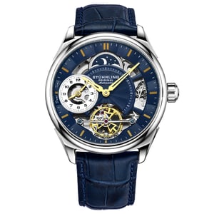 Navy Blue Presidia Automatic 42mm Skeleton