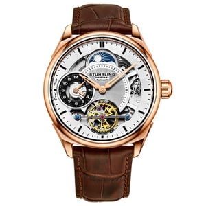 Brown Presidia Automatic 42mm Skeleton