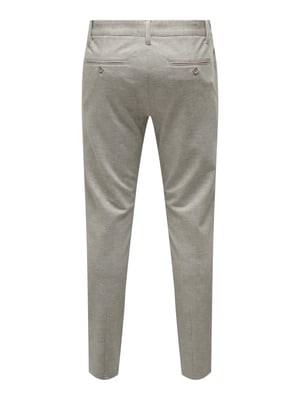 Only & Sons Onsmark slim check 020919 pant noos zand dessin