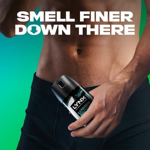 Lynx Lower Body Spray Coconut + Sandalwood 72Hrs of Freshness 100ml, 3 Pack
