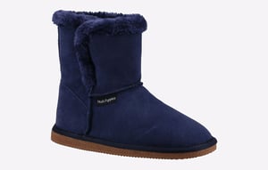 Hush Puppies Ashleigh Fuskpäls Damnavy Tofflor