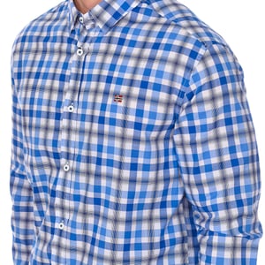 Grinnel Long Sleeve Shirt with lapel collar NP0A4E2V man