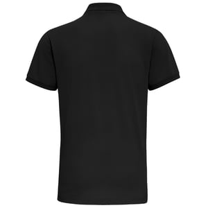Asquith & Fox Mens Short Sleeve Performance Blend Polo Shirt (Black)