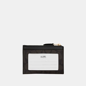 Mini ID Skinny in Signature Canvas