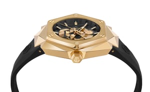 Philipp Plein $kull Spikes Dames Zwarte Horloge PWADA0224