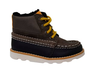 Clarks Crown Spirit Kids Black Boots