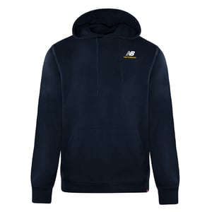 New Balance Långärmad Pullover Marin Herrar Broderad Hoodie MT11550 ECL