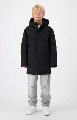 Black Bananas Jr Parka Plate Jas,