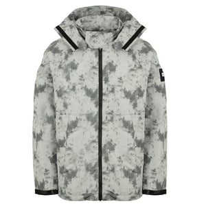Weekend Offender Långärmad Grå Rostad Hooded Jacka för herrar JKAW2118 GRÅ RUSTAD