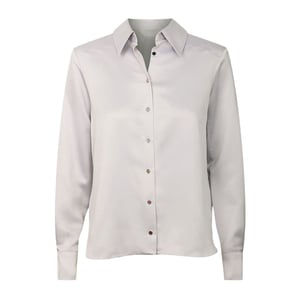 Satin Long Sleeve Blouse