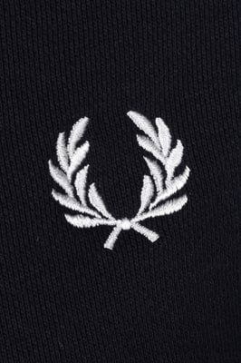 Men's Fred Perry Crew Neck Sweatshirt in Navy