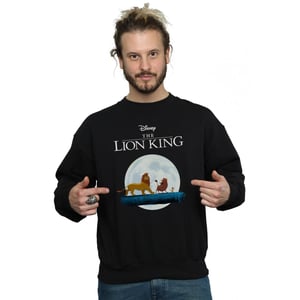 Disney Heren The Lion King Hakuna Matata Walk Sweatshirt (Zwart)