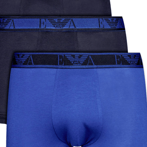 Emporio Armani Boxer Pack voor heren x3 onbewerkt logo