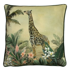 Evans Lichfield Manyara Oxford Bordered Printed Cushion Cover