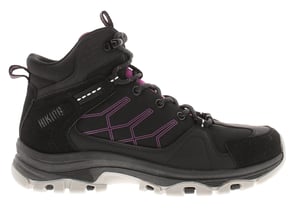 X-Hiking Womens Walking Boots Erie Lace Up black