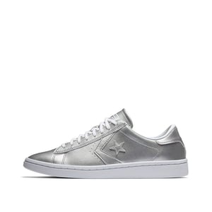 Converse Pro Womens Silver Trainers