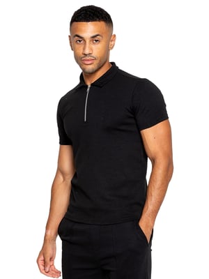 Enzo heren poloshirt met rits