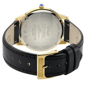 Gevril Airolo Swiss Diamond 13027 Leather Swiss Quartz Watch
