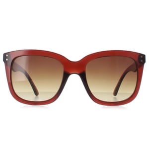 Calvin Klein Square Womens Transparent Brown Brown Gradient CK22550S