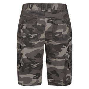 Mountain Warehouse Camo Cargo Shorts för herrar (Svart)