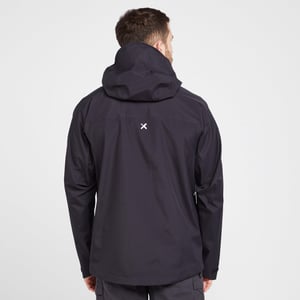 OEX Men's Tirran Waterproof Athletic Fit Jacket with Adjustable Hood, Hiking Raincoat