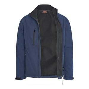 Cappuccino Italia Outdoor Jacka Softshell Zip Jacka Marinblå
