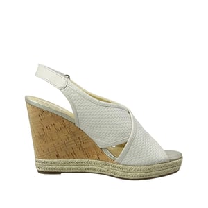 Geox Donna Janira C Womens White Wedges