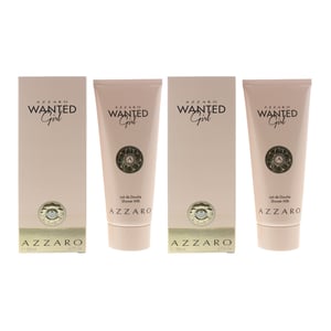 Azzaro Wanted Girl Shower Milk 200ml x 2