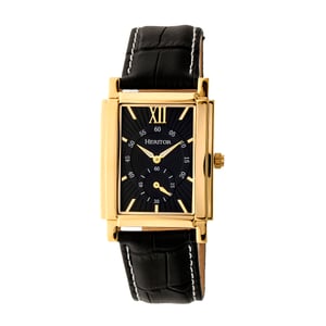 Heritor automatisch Frederick lederen band horloge