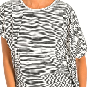 Kortärmad sport-T-shirt med rund hals för kvinnor Z1T00682
