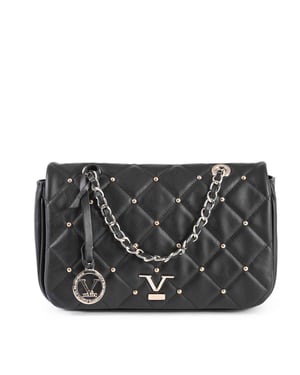 V Italia Womens Handbag M392 Sauvage Nero