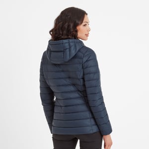North RDS Womens Hooded Jacket Dark Indigo
