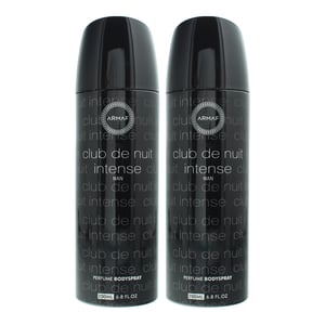Armaf Club De Nuit Intense Man Body Spray 200ml x 2
