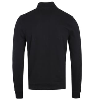 Belstaff Patch Logo Full Zip Sweatshirt - Black