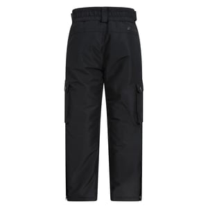 Mountain Warehouse Skibroek voor kinderen/Kinderen Titan Cargo (Zwart)