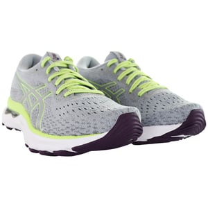 Asics Gel-Nimbus 24 Dames Grijze Hardloopschoenen