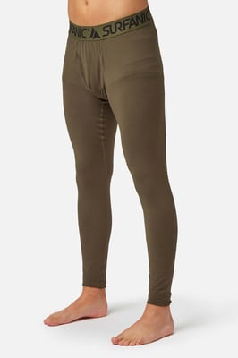 Bodyfit Long John Baselayer Dark Khaki