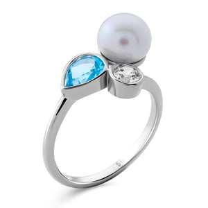 Orphelia Women's 925 Sterling Silver Ring - Silver ZR-7498