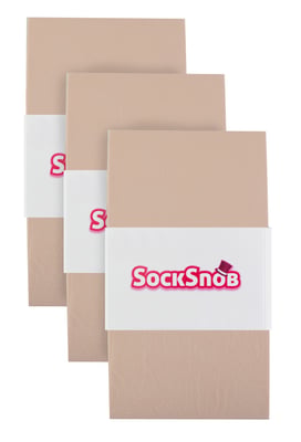 Sock Snob - Set van 3 balletpanty's van 70 denier voor meisjes - Roze