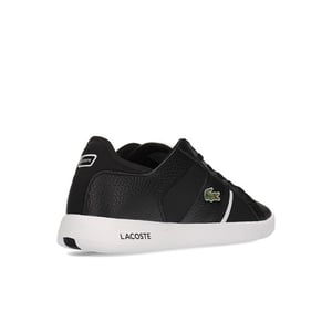 Lacoste Novas 120 1 SMA Mens Black/White Trainers