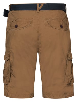 Petrol Industries - Heren Cargoshort met riem - Bruin