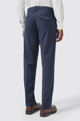 Buscot Slim Fit Navy Trousers