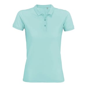 SOLS Dames/dames Planet Organic Polo Shirt (Arctisch blauw)